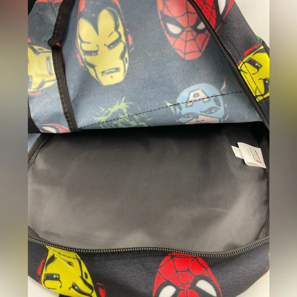 Marvel Character Full Size Backpack New